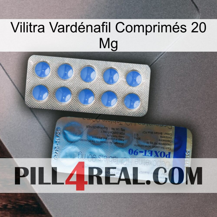 Vilitra Vardénafil Comprimés 20 Mg 40